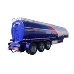 Steel Fuel Tanker Semi-Trailer 45000L 3-Axle Fuel Transport Trailer