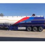 Tarzan 40000L 3-Axle Steel Fuel Tanker Semi-Trailer