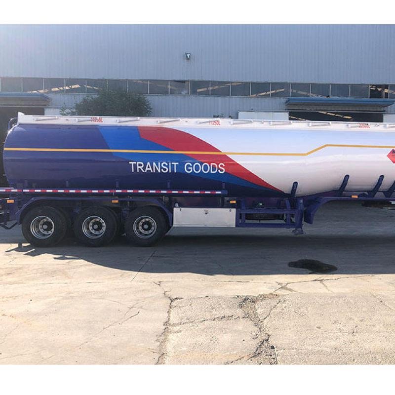 Tarzan 45000L 5-Compartment Steel Fuel Tanker Semi-Trailer