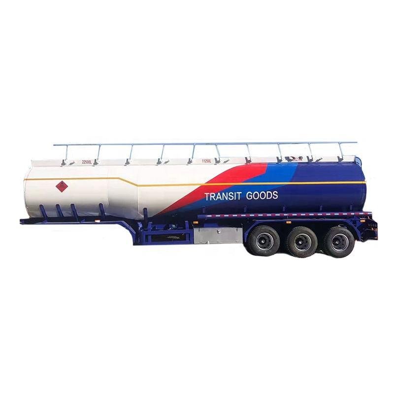 Tarzan 45000L 5-Compartment Steel Fuel Tanker Semi-Trailer