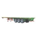 Tarzan 40ft 3-Axle Flatbed Semi-Trailer Container Carrier