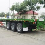Tarzan 40ft 3-Axle Flatbed Semi-Trailer Container Carrier