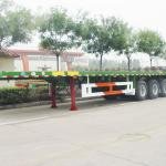 Tarzan 40ft 3-Axle Flatbed Semi-Trailer Container Carrier