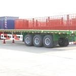 Tarzan 40ft 3-Axle Flatbed Semi-Trailer Container Carrier