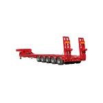 CHINA 3-Axle 60T Steel Flatbed Semi-Trailer
