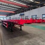 Tarzan 50 Ton 3-Axle Flatbed Semi-Trailer for 40ft Container Transport