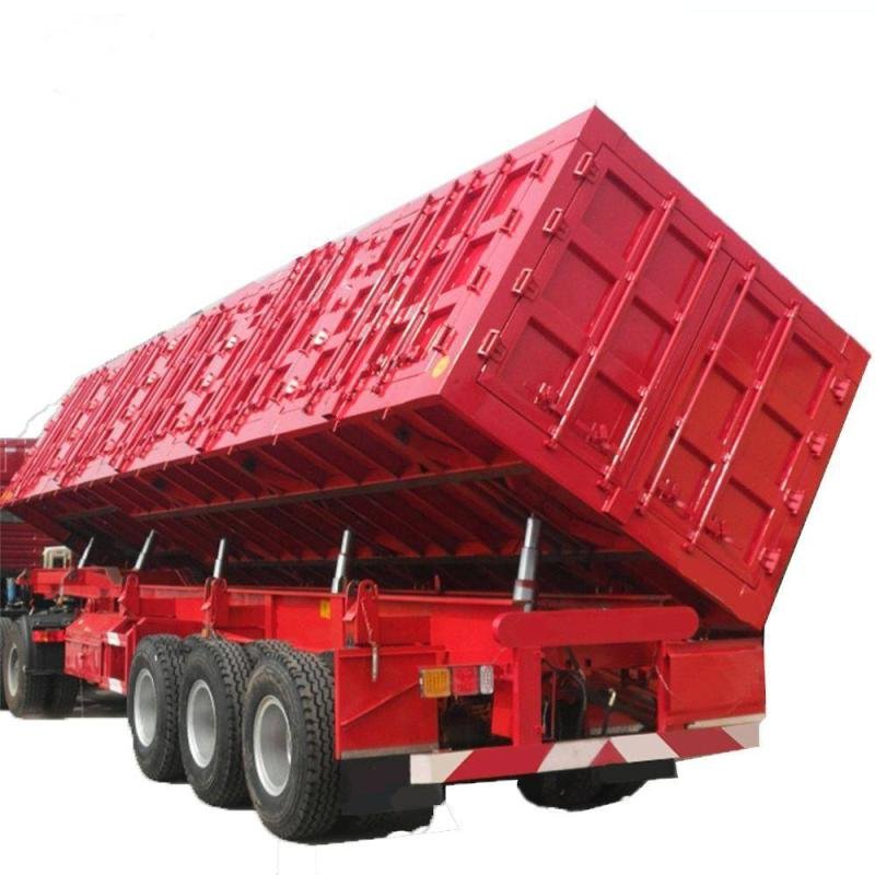 Tarzan 3-Axle 60T Mechanical Suspension Side Dump Semi-Trailer