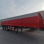 Tarzan 40T 3-Axle Steel Sidewall Semi-Trailer for Bulk Cargo Transport