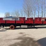 Tarzan 40T 3-Axle Steel Sidewall Semi-Trailer for Bulk Cargo Transport