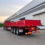 Tarzan 40T 3-Axle Steel Sidewall Semi-Trailer for Bulk Cargo Transport