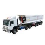 Tarzan 60T 45m³ Tandem 3-Axle Rear Tipper Semi-Trailer