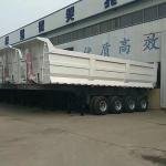 Tarzan 60T 45m³ Tandem 3-Axle Rear Tipper Semi-Trailer