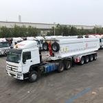 Tarzan 60T 45m³ Tandem 3-Axle Rear Tipper Semi-Trailer