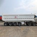 Tarzan 60T 45m³ Tandem 3-Axle Rear Tipper Semi-Trailer