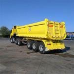 Tarzan 3-Axle 30m³ Heavy-Duty Tipper Semi-Trailer for Construction & Mining