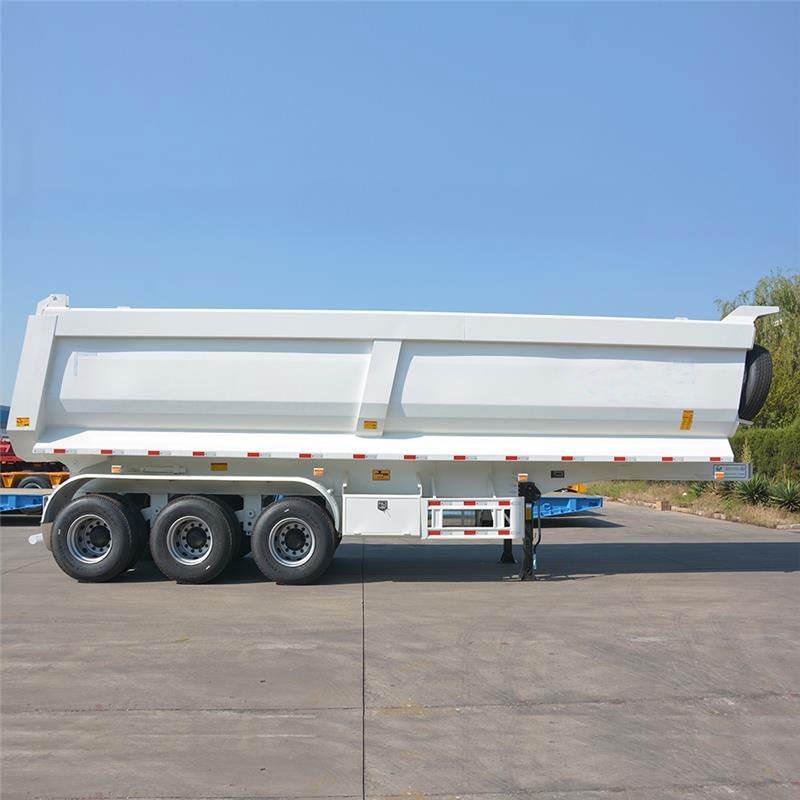 Tarzan 3-Axle 30m³ Heavy-Duty Tipper Semi-Trailer for Construction & Mining