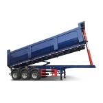 Tarzan 3-Axle 30m³ Heavy-Duty Tipper Semi-Trailer for Construction & Mining
