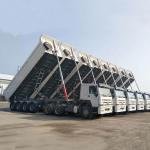 Tarzan 3-Axle 30m³ Heavy-Duty Tipper Semi-Trailer for Construction & Mining