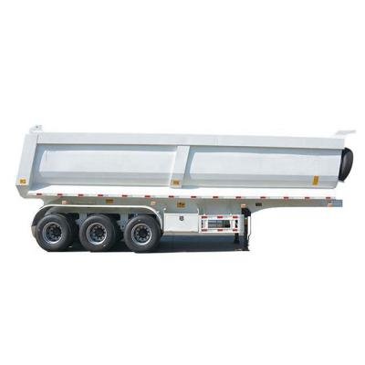Tarzan 3-Axle 60T Hydraulic Dump Semi-Trailer for Construction Mining