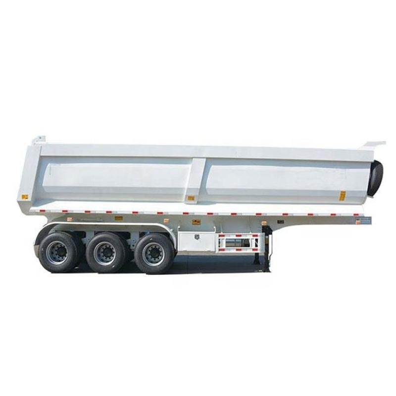 Tarzan 3-Axle 60T Hydraulic Dump Semi-Trailer for Construction Mining