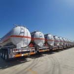 Tarzan 40000L 3-Axle Steel Fuel Tanker Semi-Trailer for Oil Transport