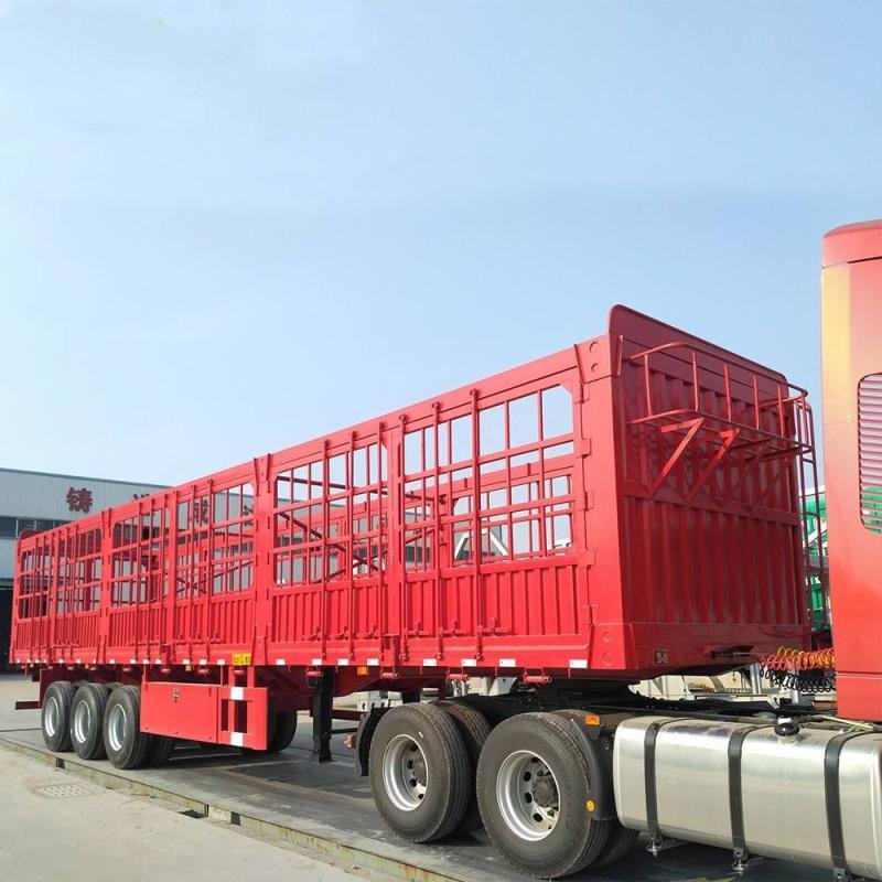 Tarzan 3-Axle 60T Flatbed Semi-Trailer | 12.5m Steel Container Transport Trailer