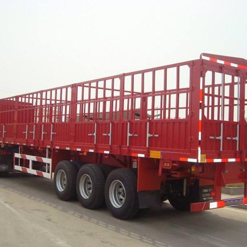 Tarzan 3-Axle 60T Flatbed Semi-Trailer | 12.5m Steel Container Transport Trailer