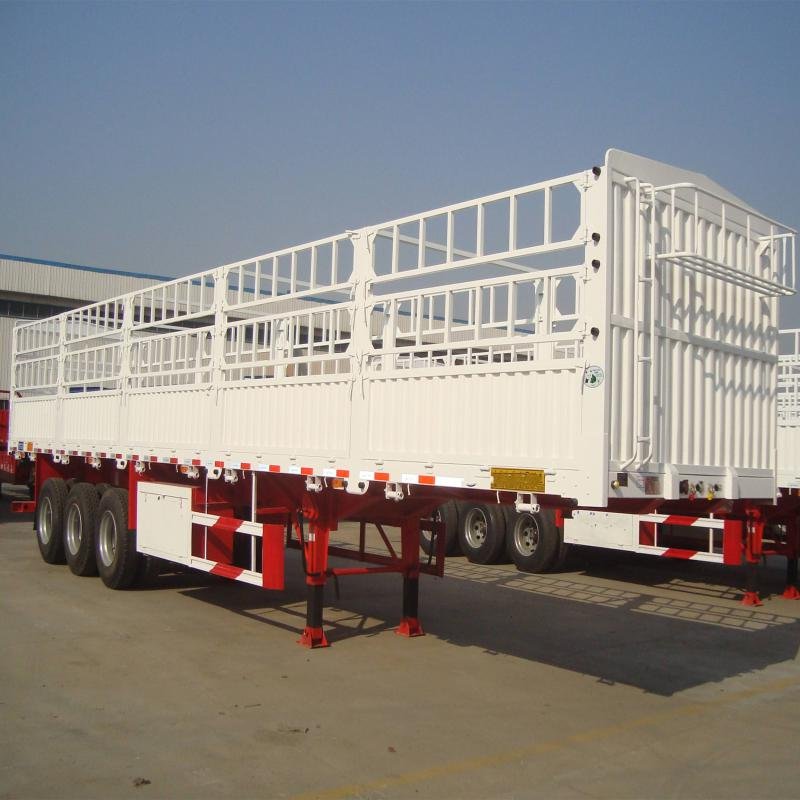 Tarzan 3-Axle 60T Flatbed Semi-Trailer | 12.5m Steel Container Transport Trailer