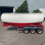 Tarzan 3-Axle 50T Bulk Cement Silo Tanker Semi-Trailer