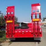 KAYUAN 3-Axle 60T Heavy Machinery Low Bed Semi Trailer