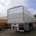 KAYUAN 60Ton 3-Axle Steel Livestock Semi-Trailer for Cattle Poultry Transport