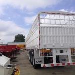 KAYUAN 60Ton 3-Axle Steel Livestock Semi-Trailer for Cattle Poultry Transport