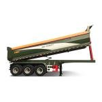 3-Axle 60T Heavy-Duty Carbon Steel Dump Semi-Trailer for Mining & Construction Applications