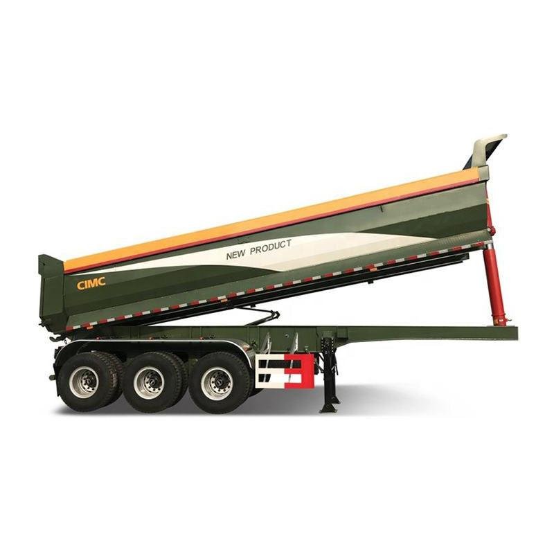 3-Axle 60T Heavy-Duty Carbon Steel Dump Semi-Trailer for Mining & Construction Applications