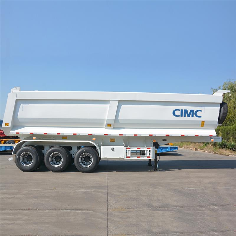3-Axle 60T Heavy-Duty Carbon Steel Dump Semi-Trailer for Mining & Construction Applications
