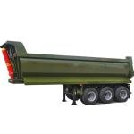 3-Axle 60T Heavy-Duty Carbon Steel Dump Semi-Trailer for Mining & Construction Applications
