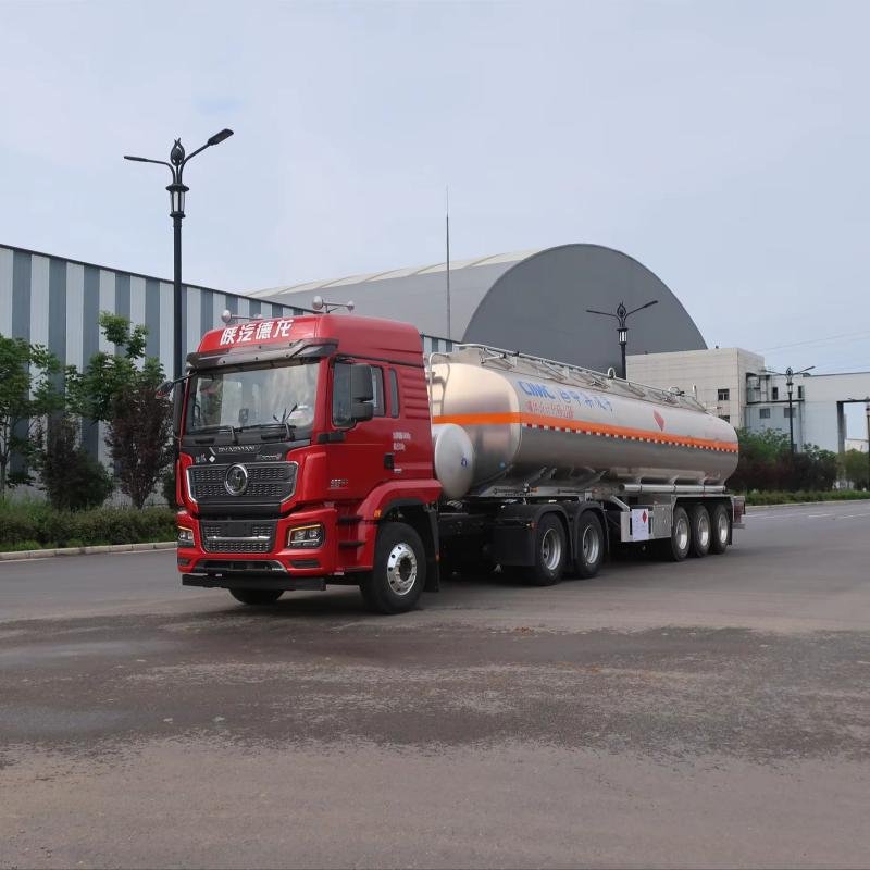 CIMC 40,000L 3-Axle Aluminum Fuel Tanker Semi Trailer