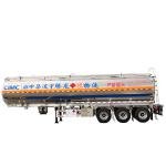 CIMC 3-Axle 40000L Aluminum Fuel Tank Semi-Trailer