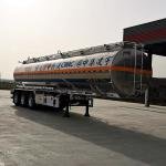 CIMC 3-Axle 40000L Aluminum Fuel Tank Semi-Trailer