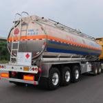 CIMC 40m³ 3-Axle Aluminum Fuel Tank Semi-Trailer