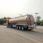 CIMC 48m³ 3-Axle Fuel Tanker Semi-Trailer for Gasoline Transportation