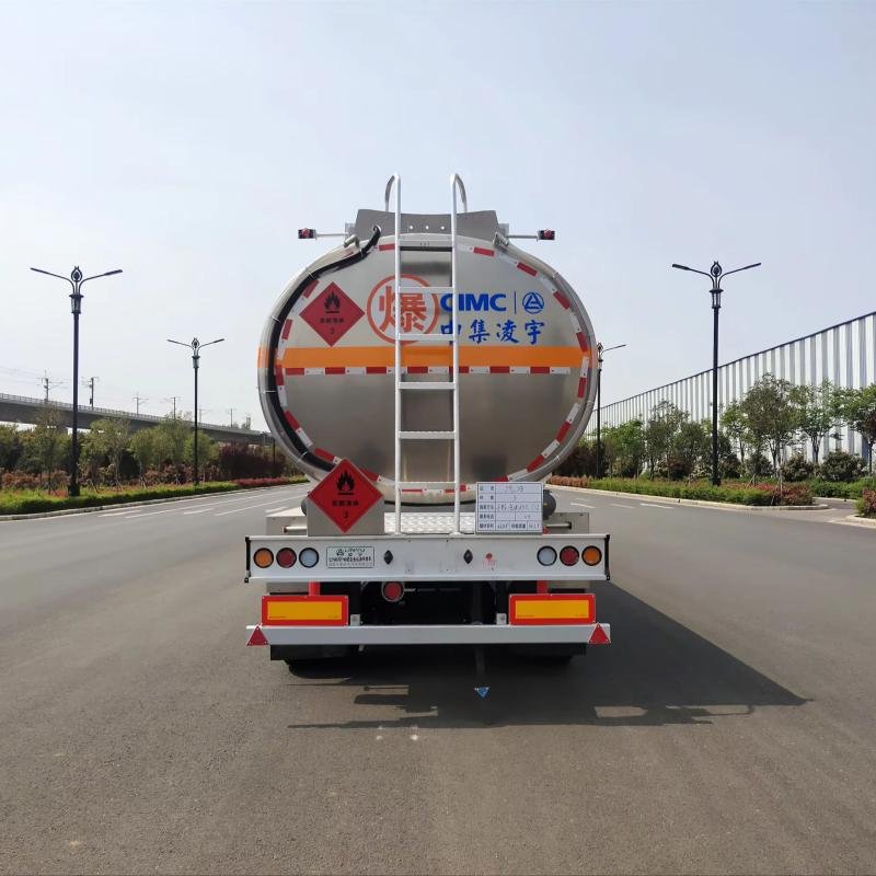 CIMC 46,000L 3-Axle Aluminum Fuel Tanker Semi-Trailer