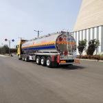 CIMC 46,000L 3-Axle Aluminum Fuel Tanker Semi-Trailer