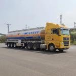 CIMC 46m³ 3-Axle Aluminum Fuel Tank Semi-Trailer