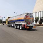 CIMC 46m³ 3-Axle Aluminum Fuel Tank Semi-Trailer