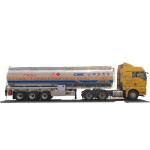 CIMC 3-Axle 46.3m³ Aluminum Fuel Tank Semi-Trailer for Petroleum Transport