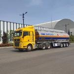 CIMC 3-Axle 46.3m³ Aluminum Fuel Tank Semi-Trailer for Petroleum Transport