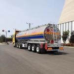 CIMC 3-Axle 46.3m³ Aluminum Fuel Tank Semi-Trailer for Petroleum Transport
