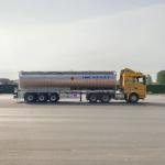 CIMC 3-Axle 47m³ Aluminum Fuel Tank Semi-Trailer for Gasoline Diesel Jet Fuel Transport