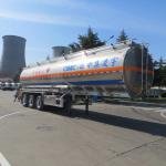 CIMC 3-Axle 45,000L Aluminum Fuel Tank Semi-Trailer